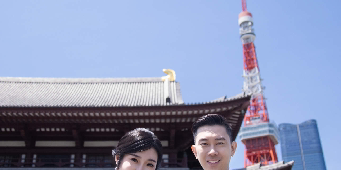 Tokyo: Lawatan Foto Perkahwinan dengan 3 Lokasi & Penggayaan Profesional